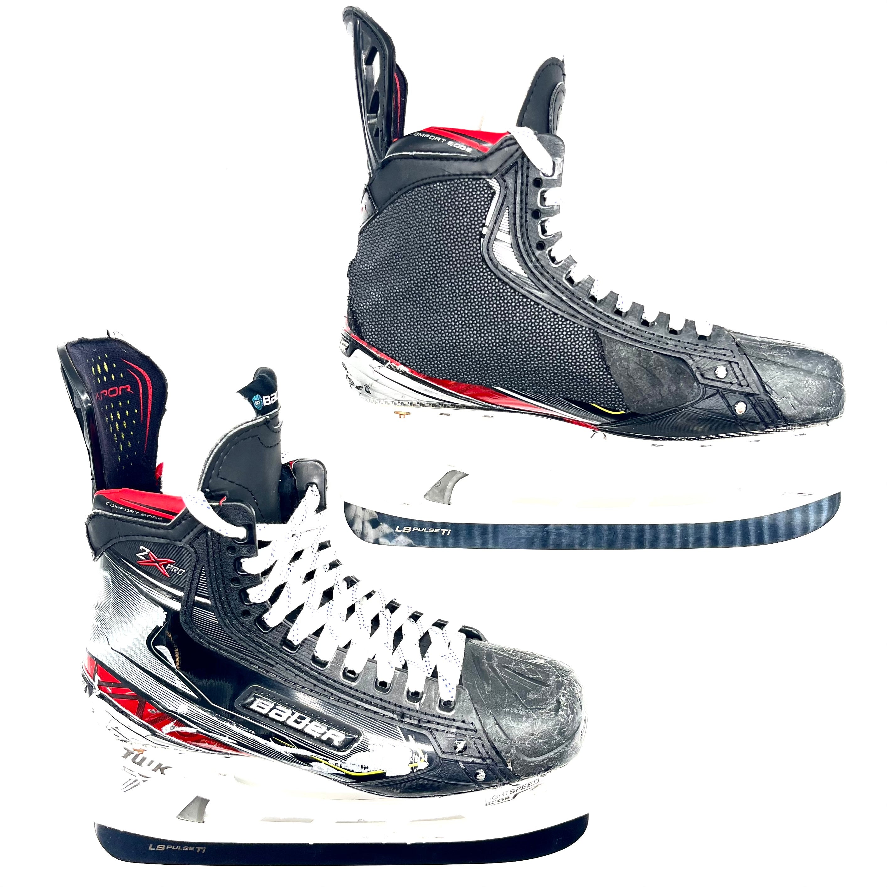 Bauer Vapor 2X Pro - Patins de hockey Pro Stock d'occasion - Taille 8.5D/8D